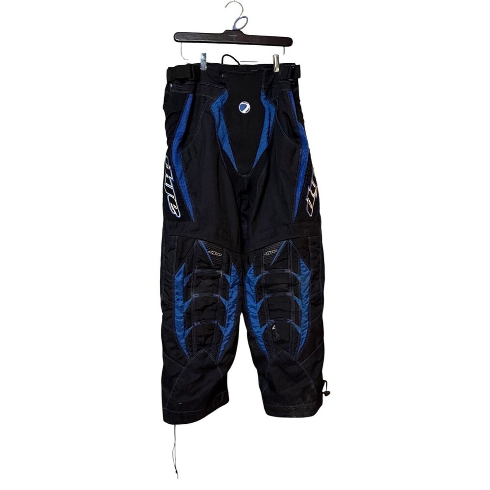 Dye C7 Paintball Pants Large Black & Blue Durable Performance Gear